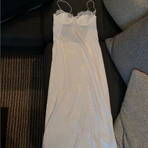 For Love And Lemons White Midi Dress